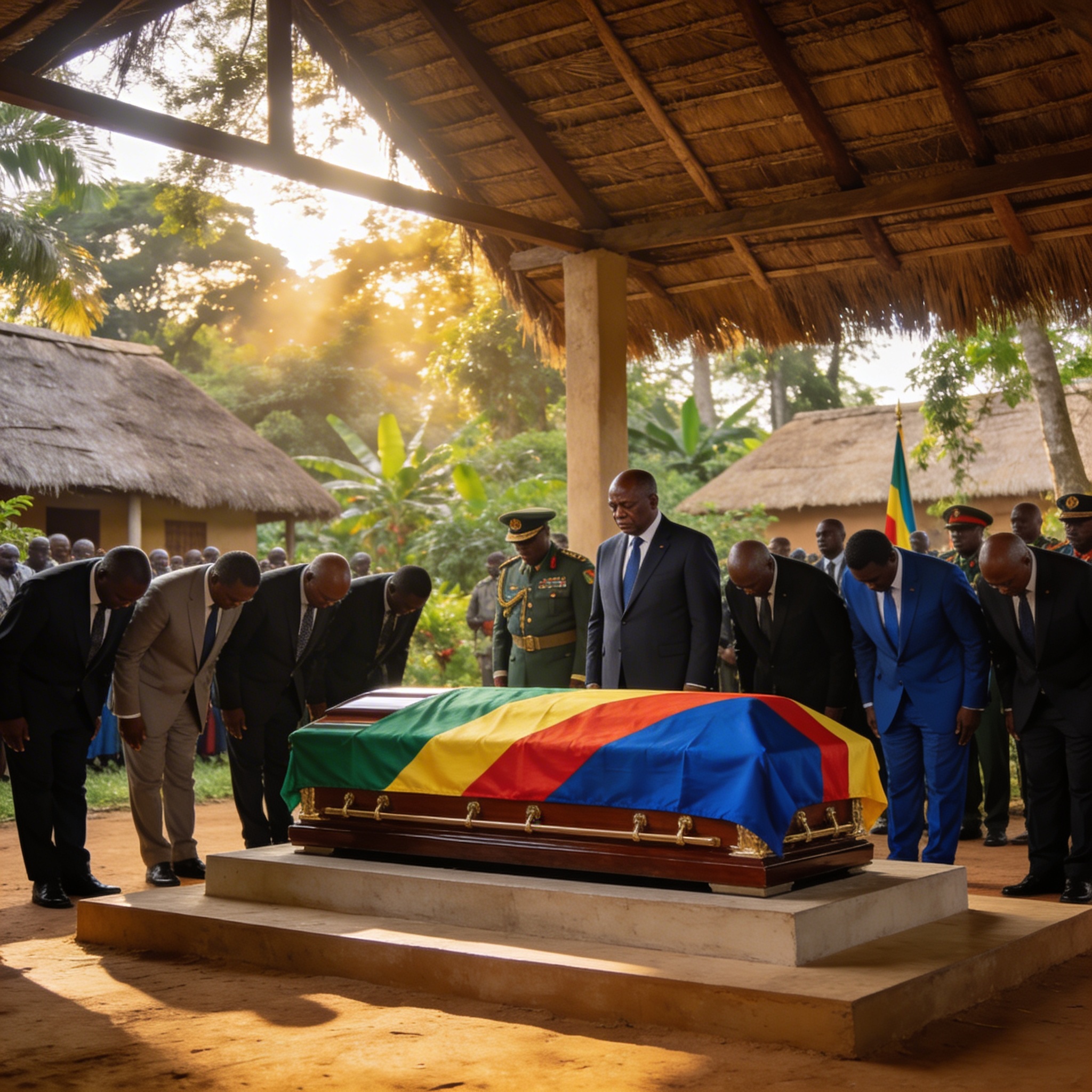 Adieux à Firmin Ayessa : une cérémonie d&rsquo;État à Ondza