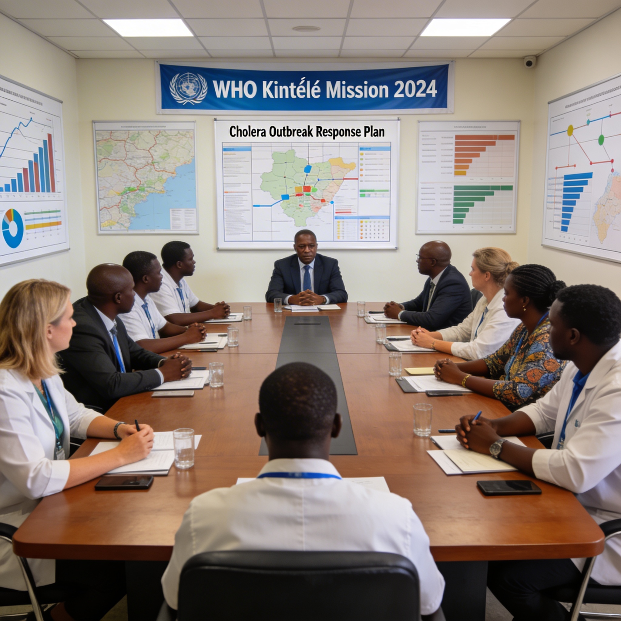 Santé publique : le Congo et l&rsquo;OMS tiennent la revue après la riposte à l&rsquo;épidémie de choléra