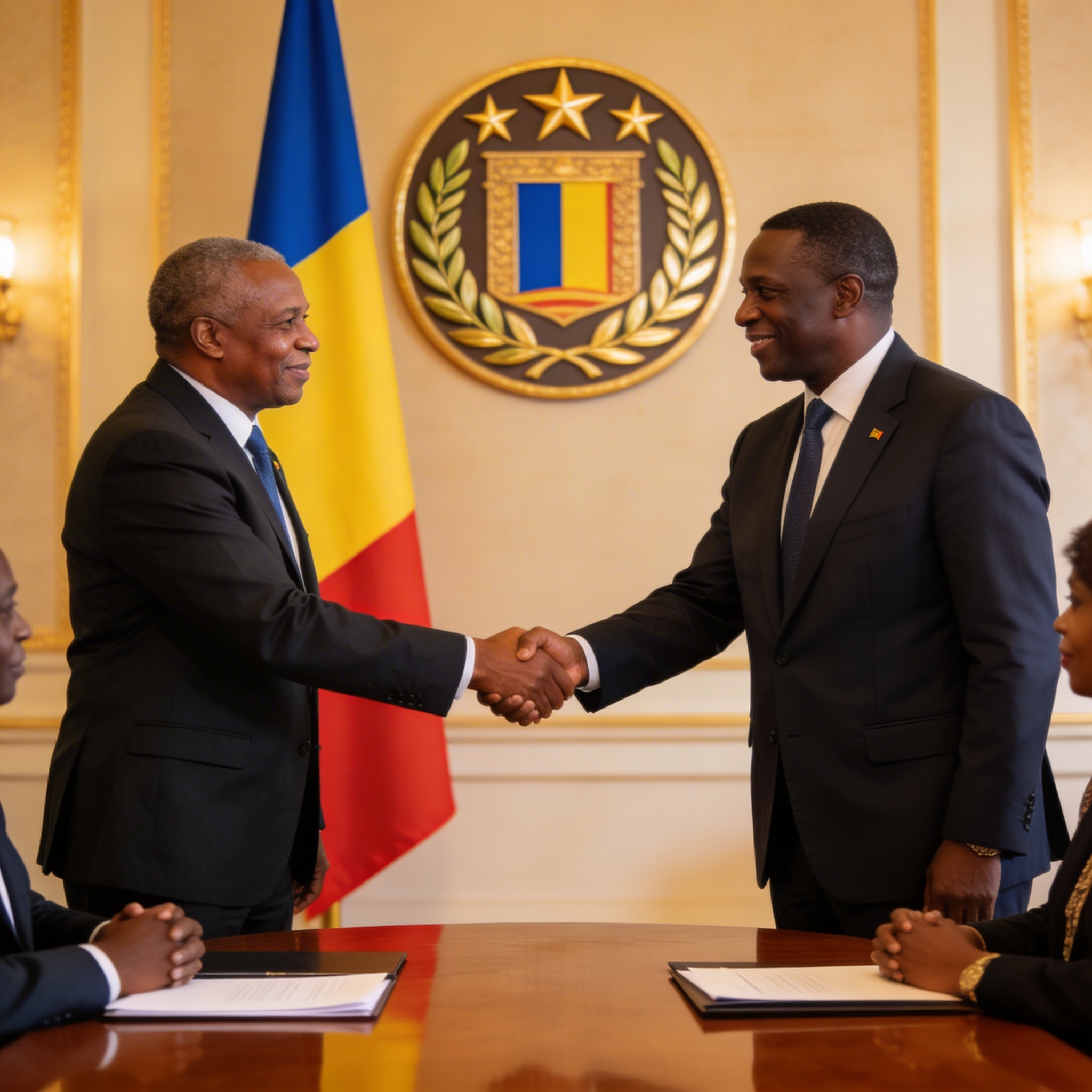 Adieux diplomatiques : Valentin Ollessongo quitte ses fonctions au Tchad