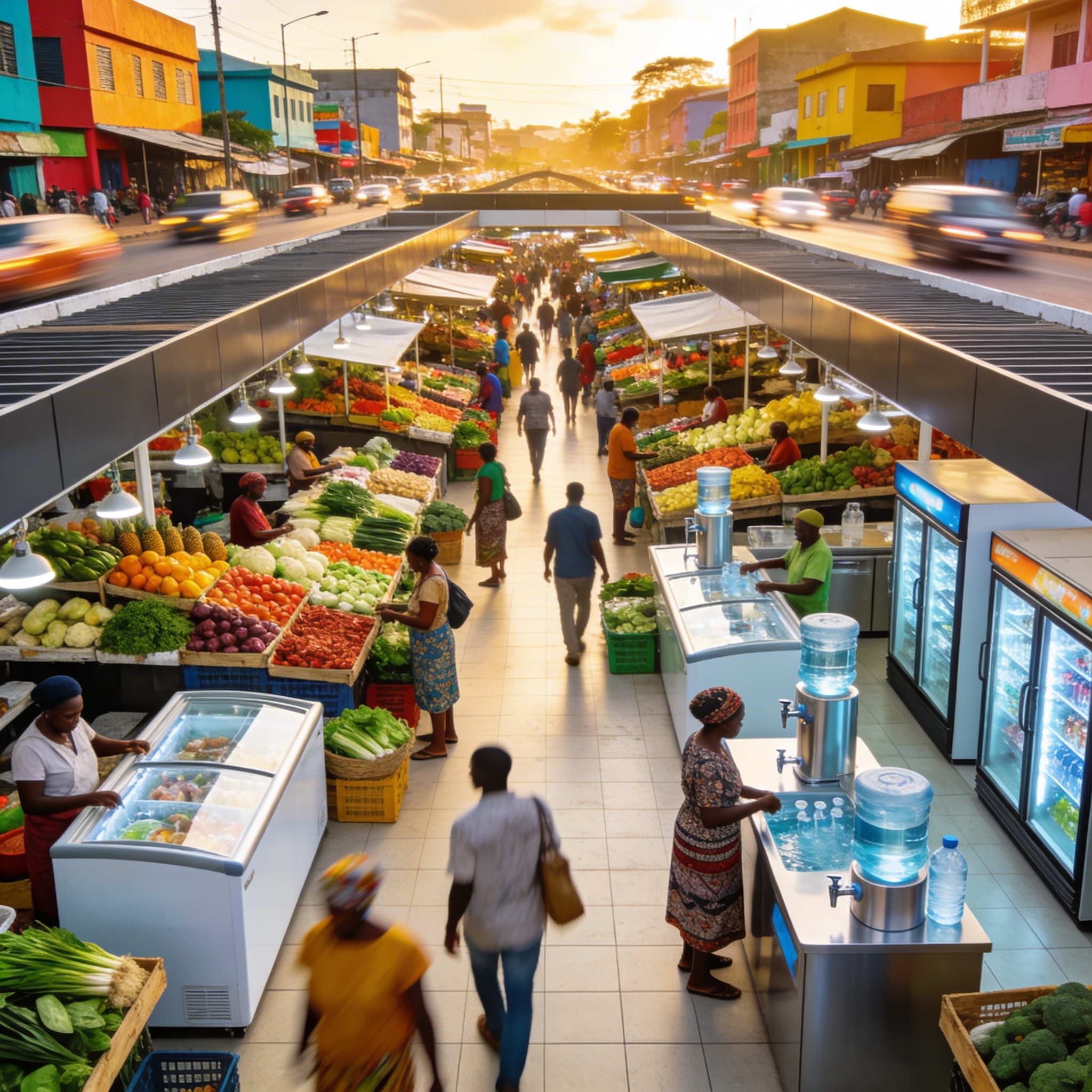 Pointe-Noire : Des marchés modernes verront bientôt le jour à Thystère et Fond Tié-Tié