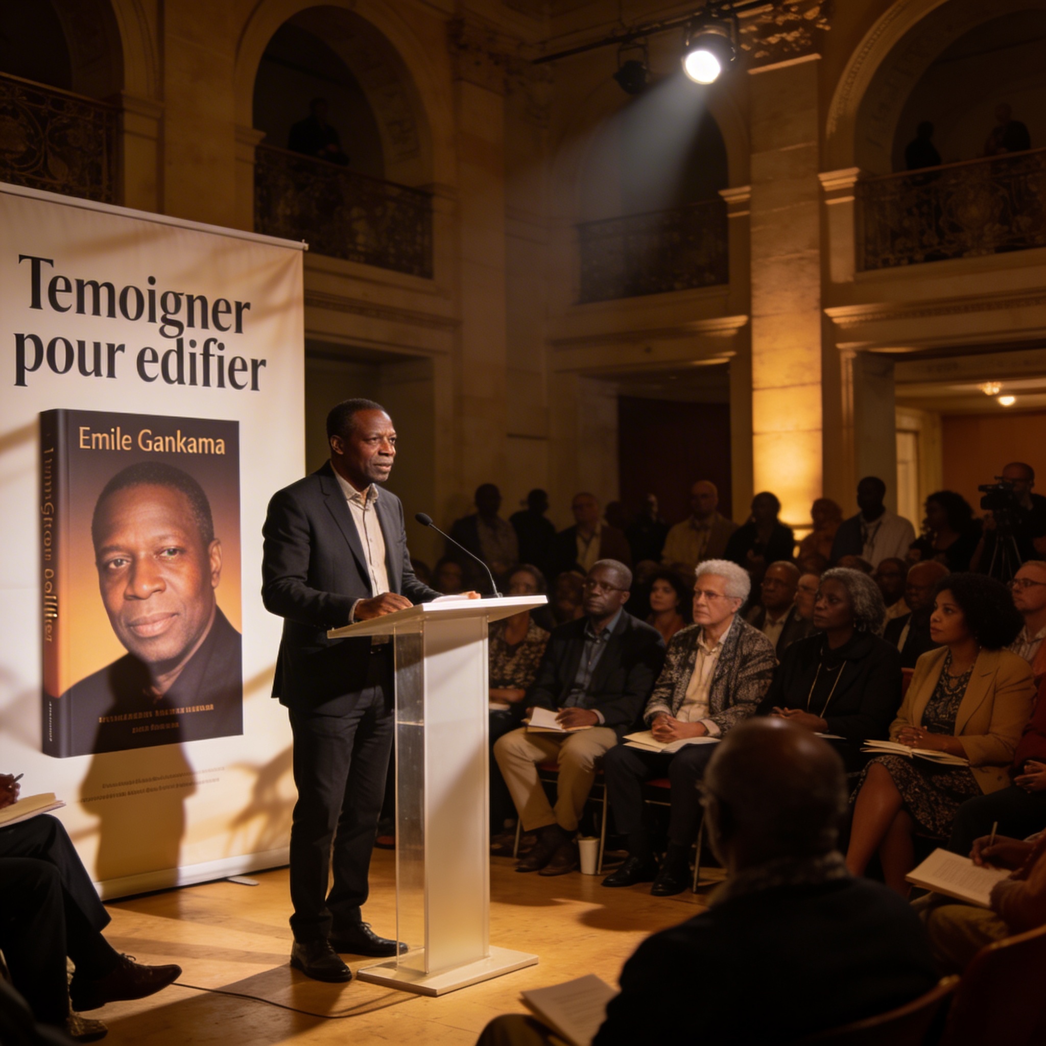Livre : « Témoigner pour édifier » d&rsquo;Emile Gankama, un témoignage pour la mémoire collective