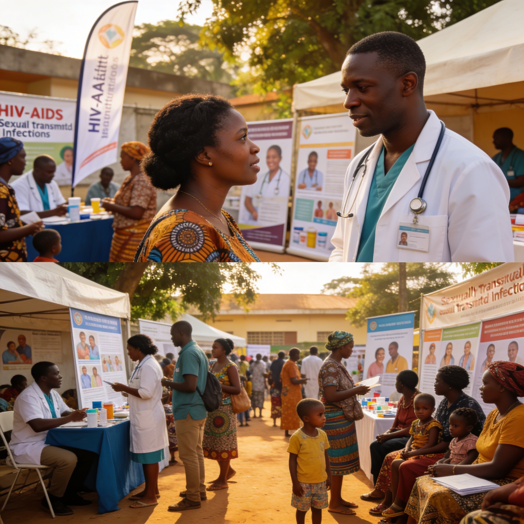 Le PNLS organise une journée portes ouvertes sur le VIH-SIDA et les IST au Congo