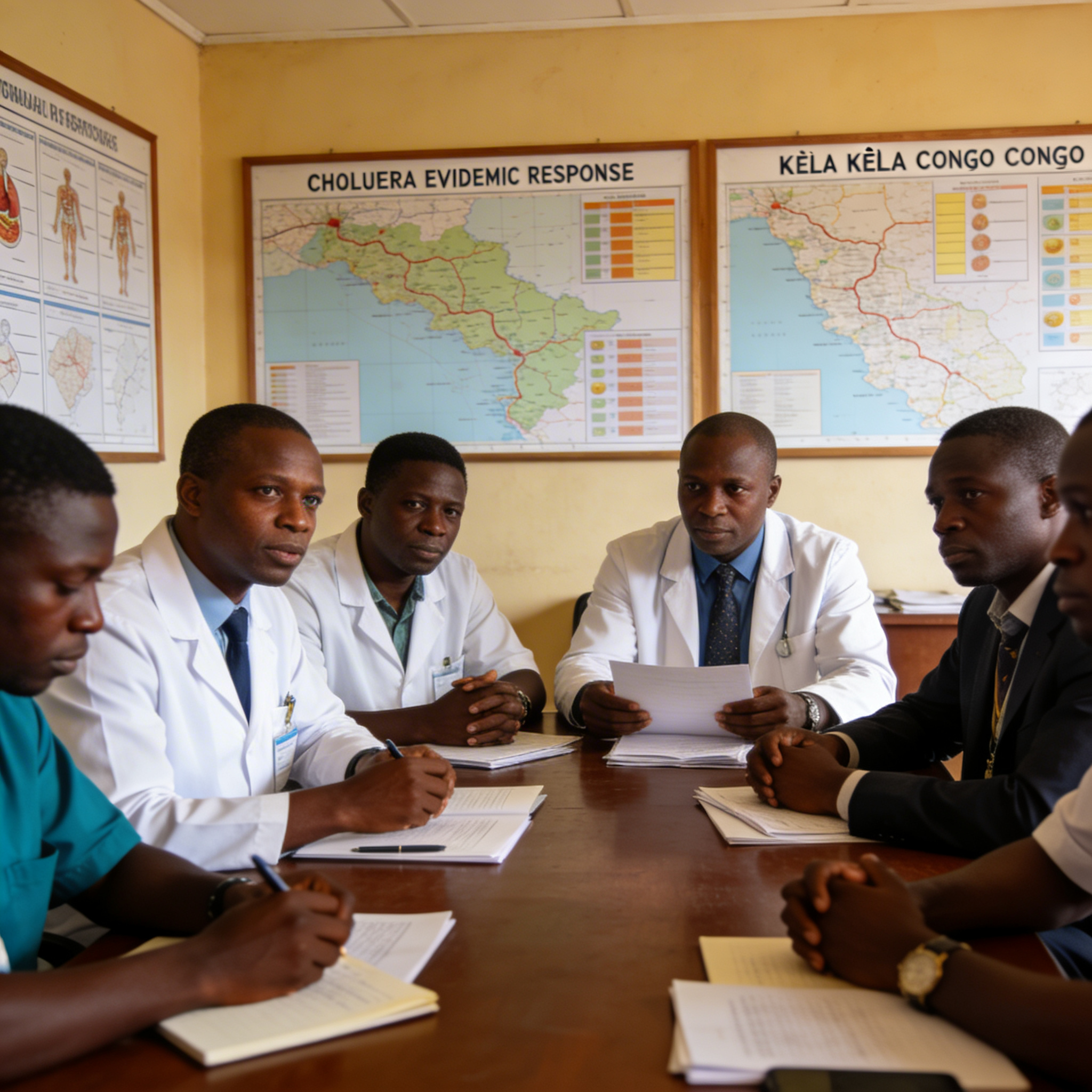 Examen post-épidémique du choléra au Congo : renforcement des capacités de détection