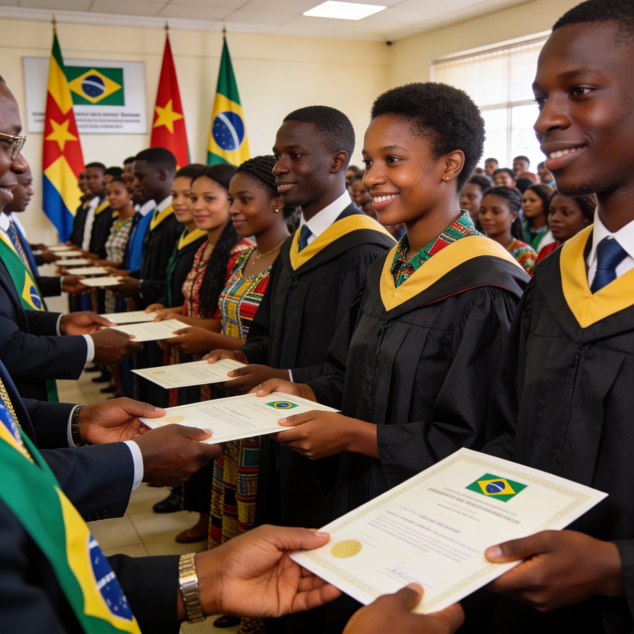 Formation universitaire : 402 étudiants congolais sélectionnés pour poursuivre leurs études au Brésil