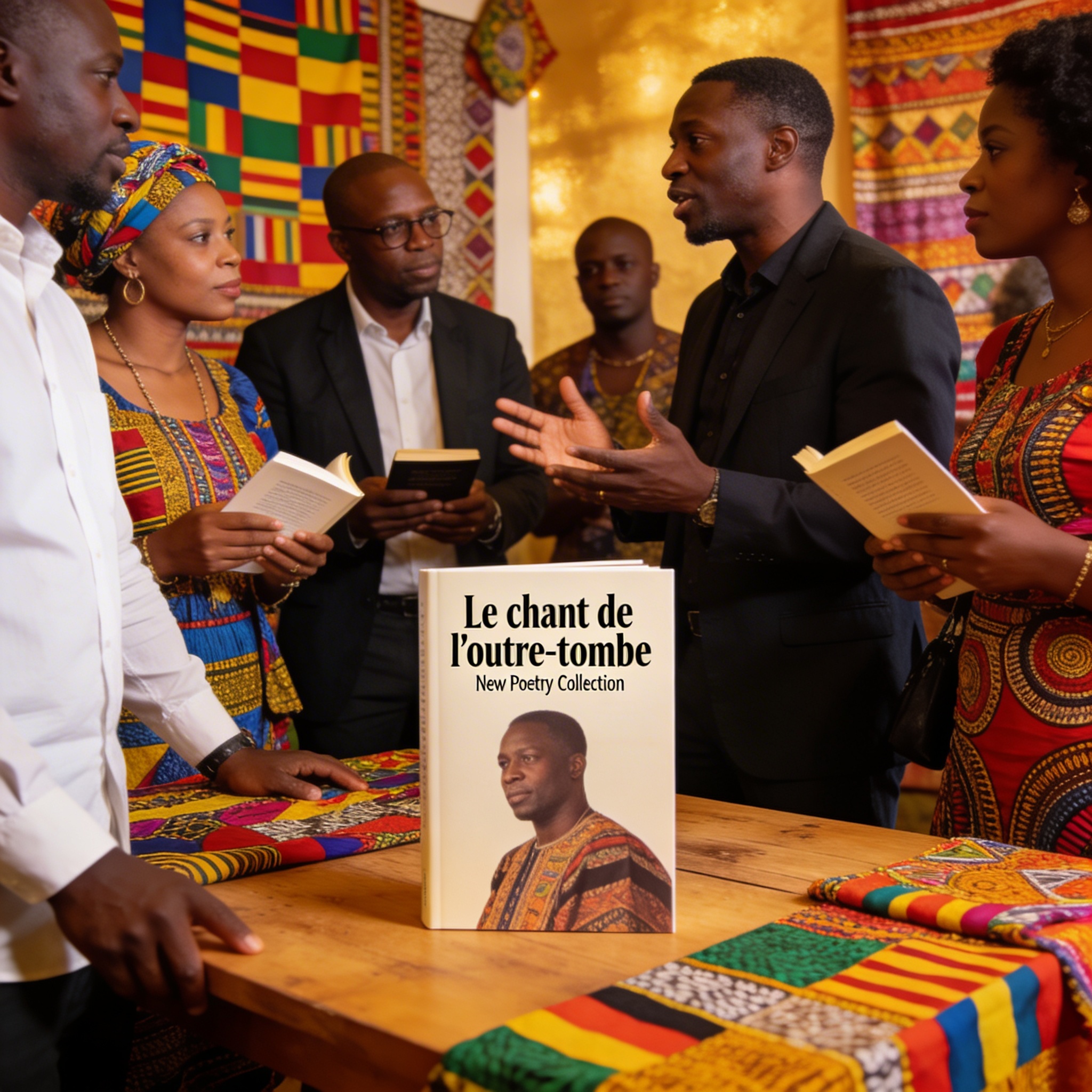 Le chant de l&rsquo;outre-tombe : un recueil poétique en hommage à Firmin Ayessa