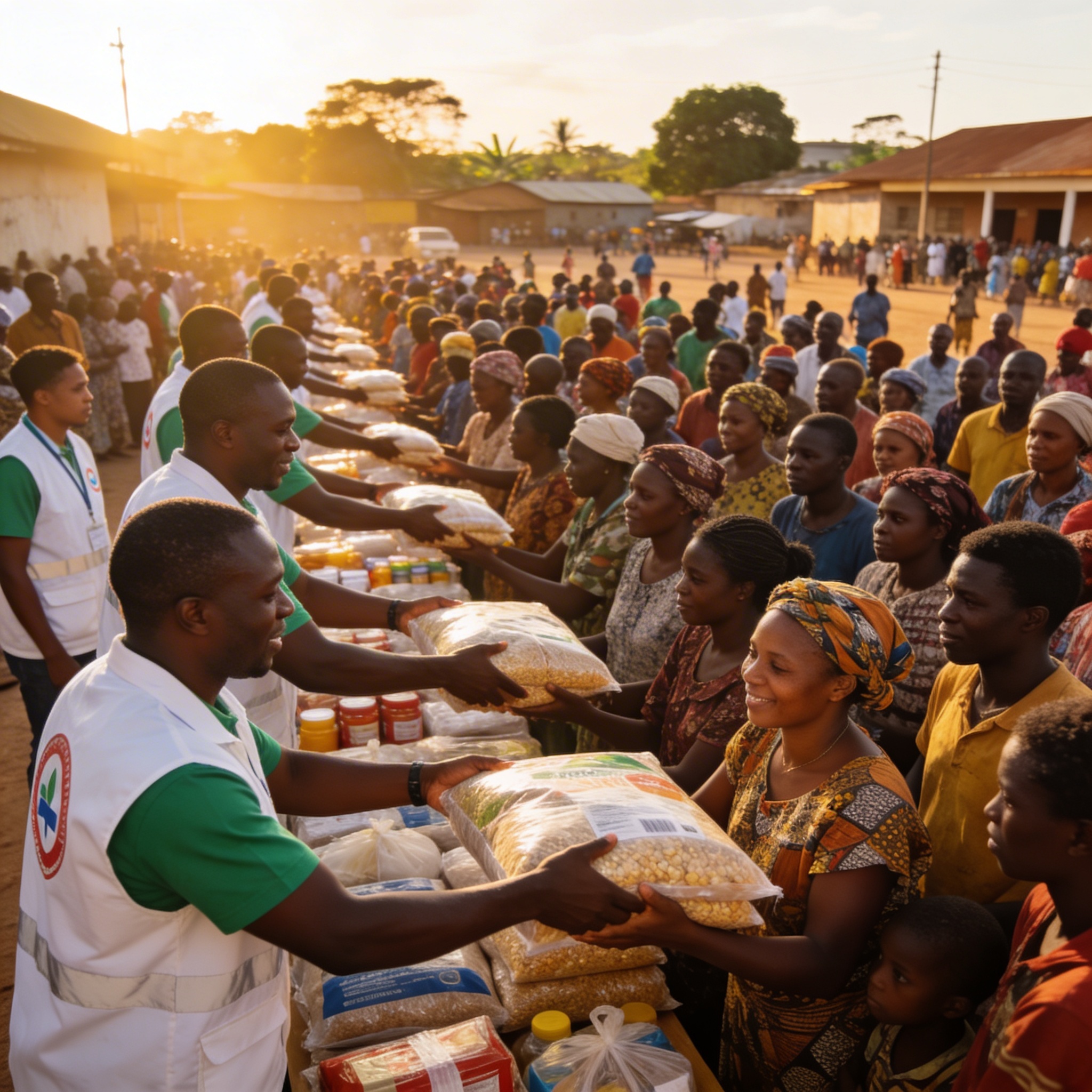 Aide humanitaire – Des dons multiples pour les habitants de Mindouli et Kindamba