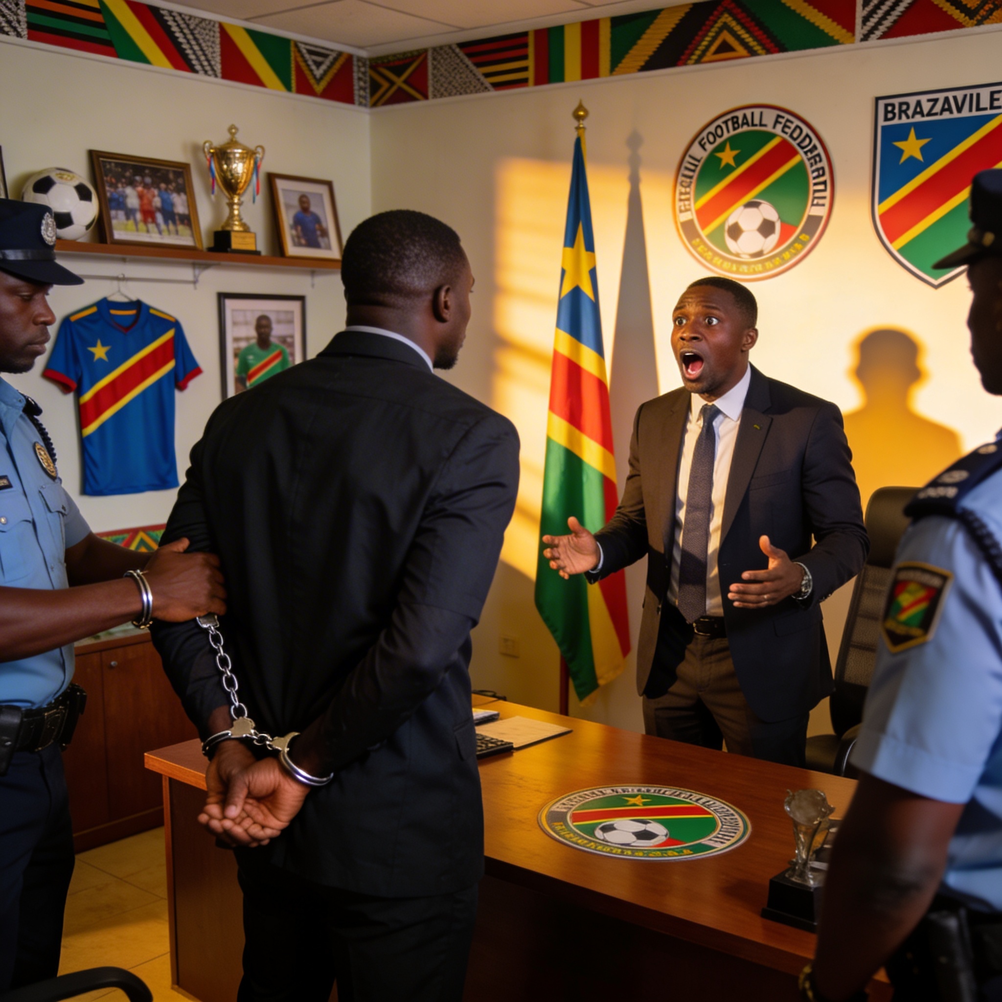 Arrestations au Congo-Brazzaville : Deux responsables de la FECOFOOT interpellés