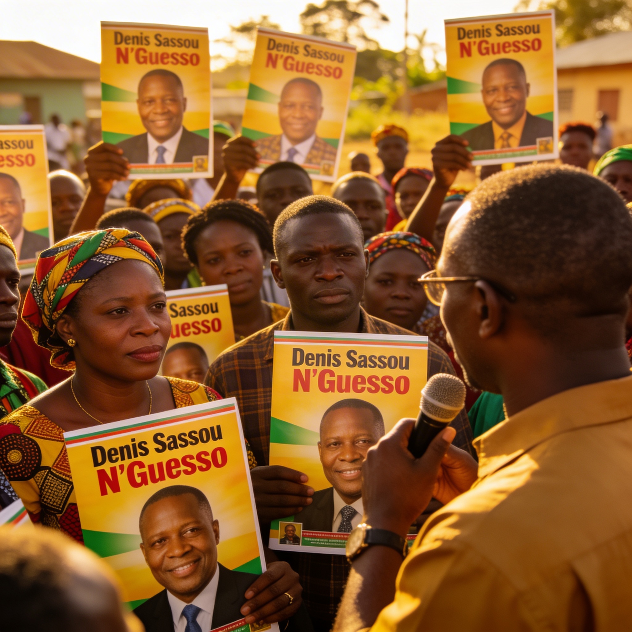 Campagne Présidentielle : Un Vote Décisif en Faveur de Denis Sassou N&rsquo;Guesso à Ongogni