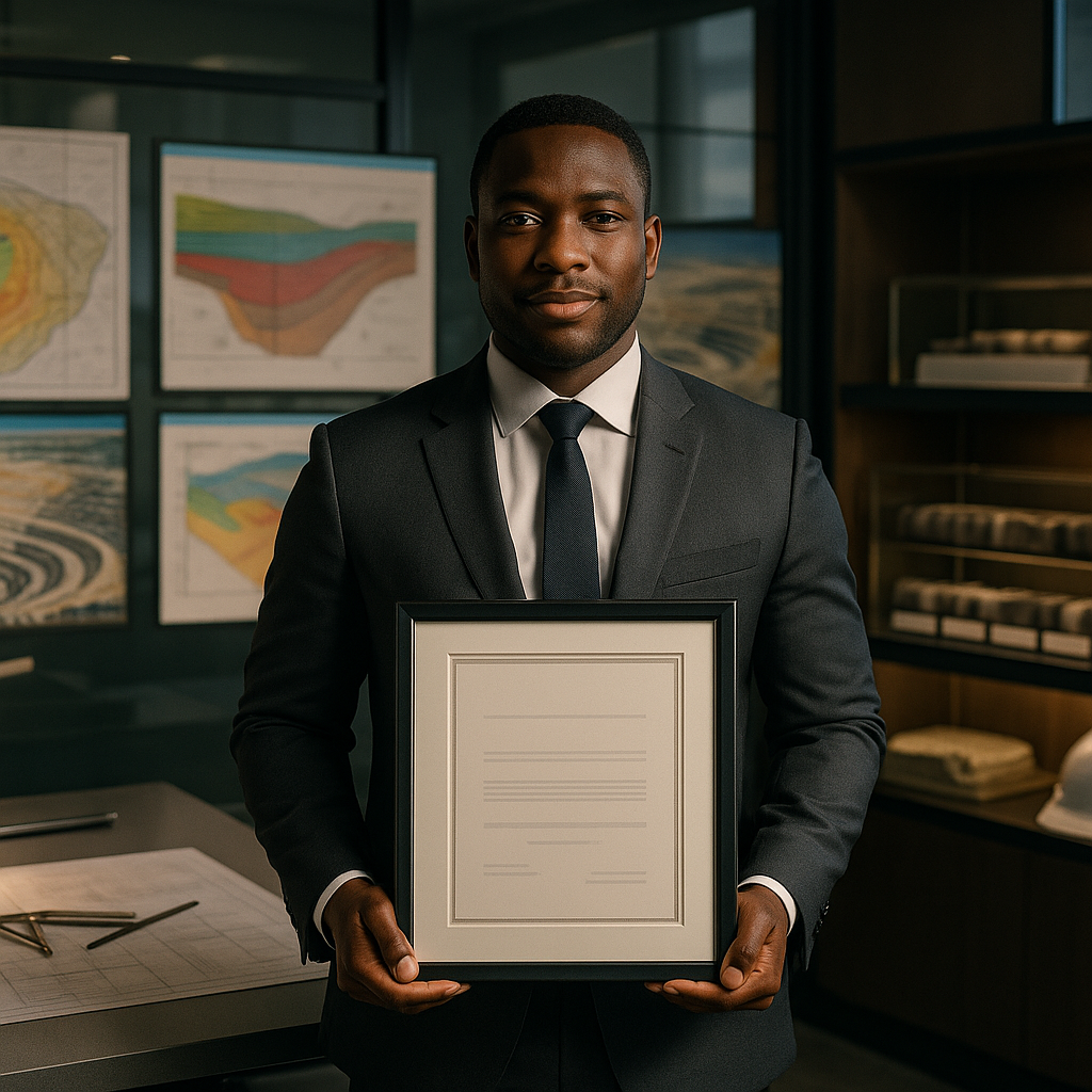 Le secteur minier célèbre un acteur majeur : Urbain Fiacre Opo reçoit une distinction honorifique