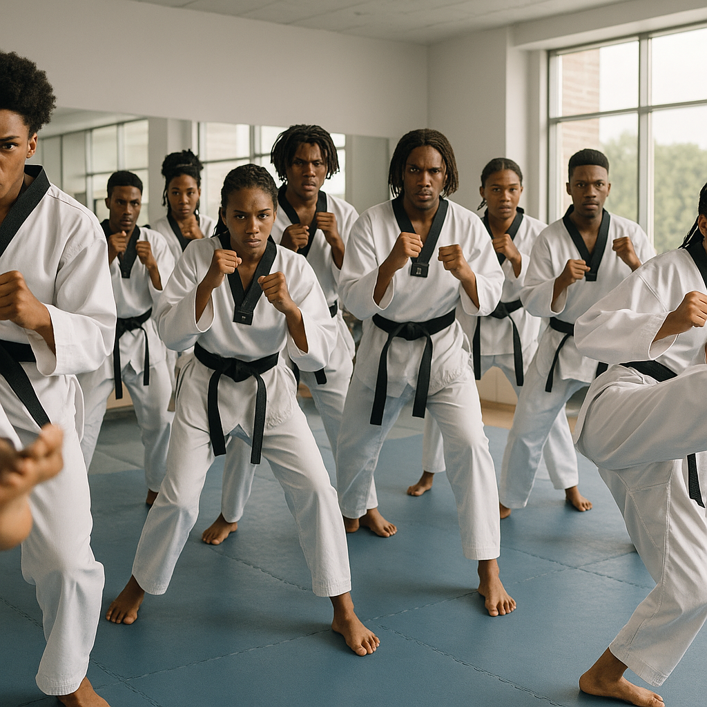 Un Dynamisme Nouveau Saisit le Taekwondo du Pool et du Niari