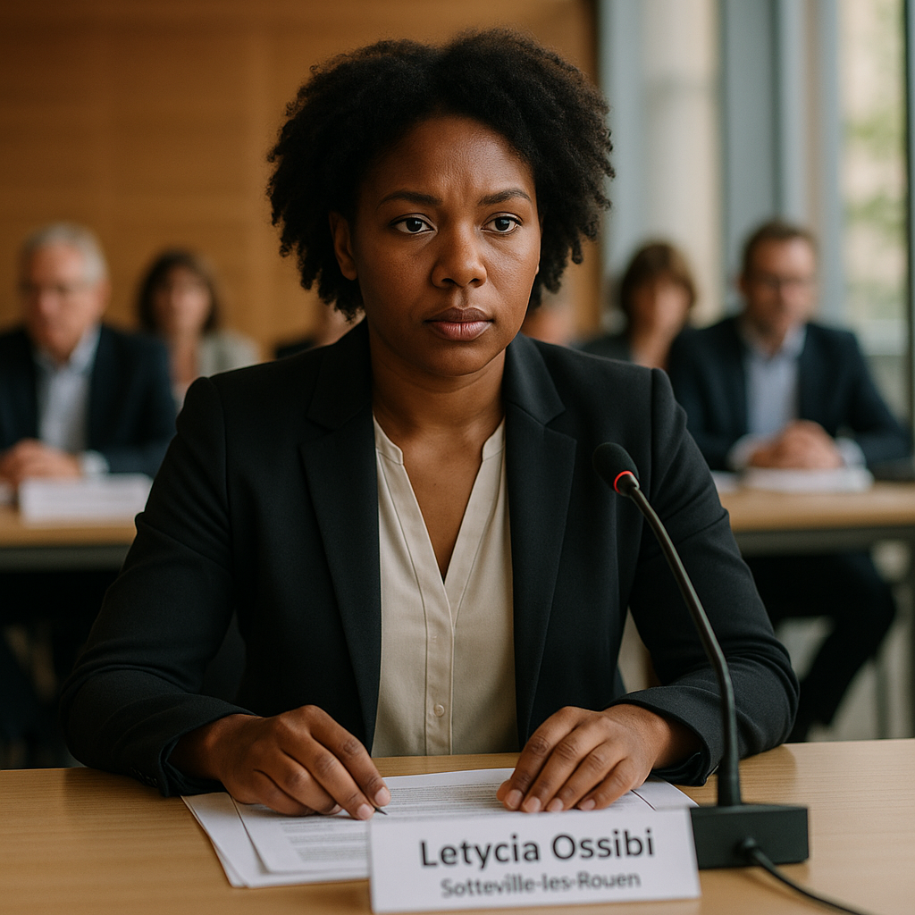 Letycia Ossibi fait son entrée au Conseil municipal de Sotteville-lès-Rouen