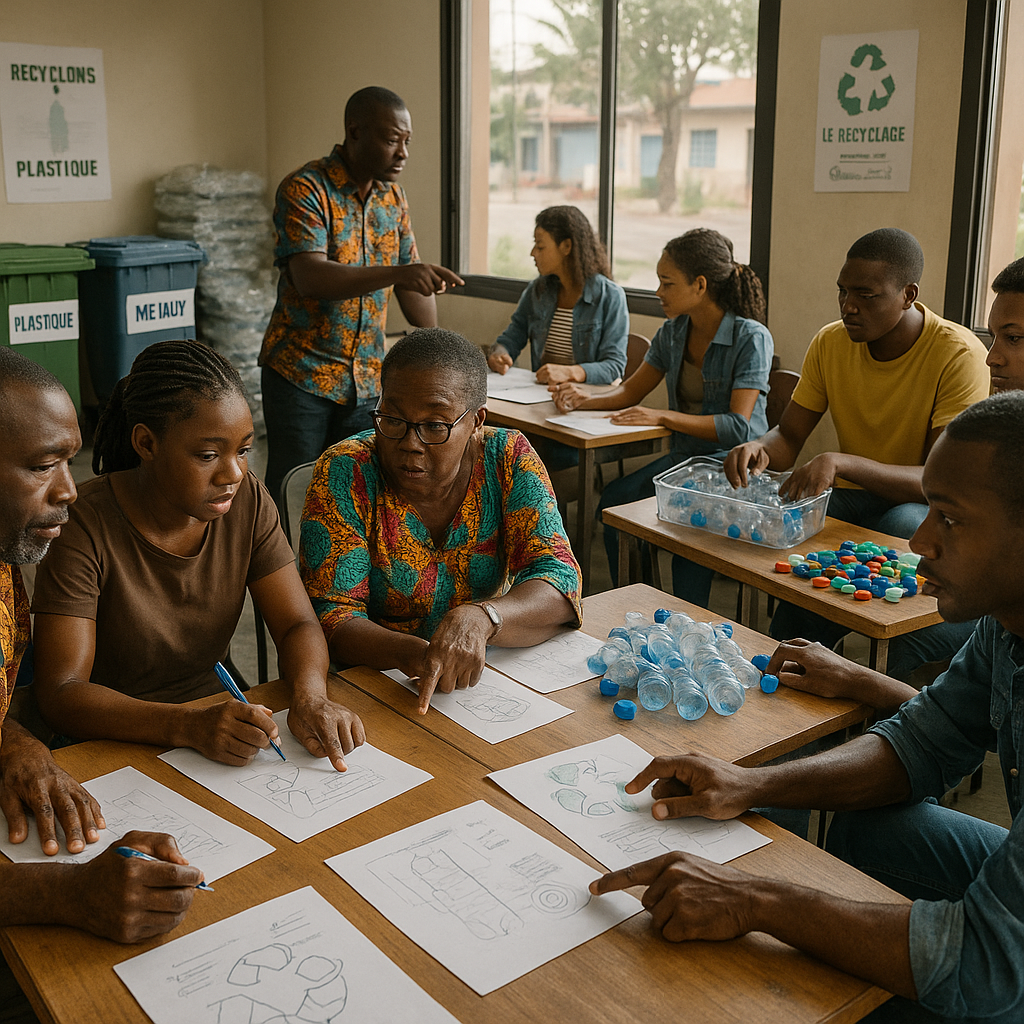 Transformation des Déchets Plastiques en Ressources Stratégiques à Pointe-Noire