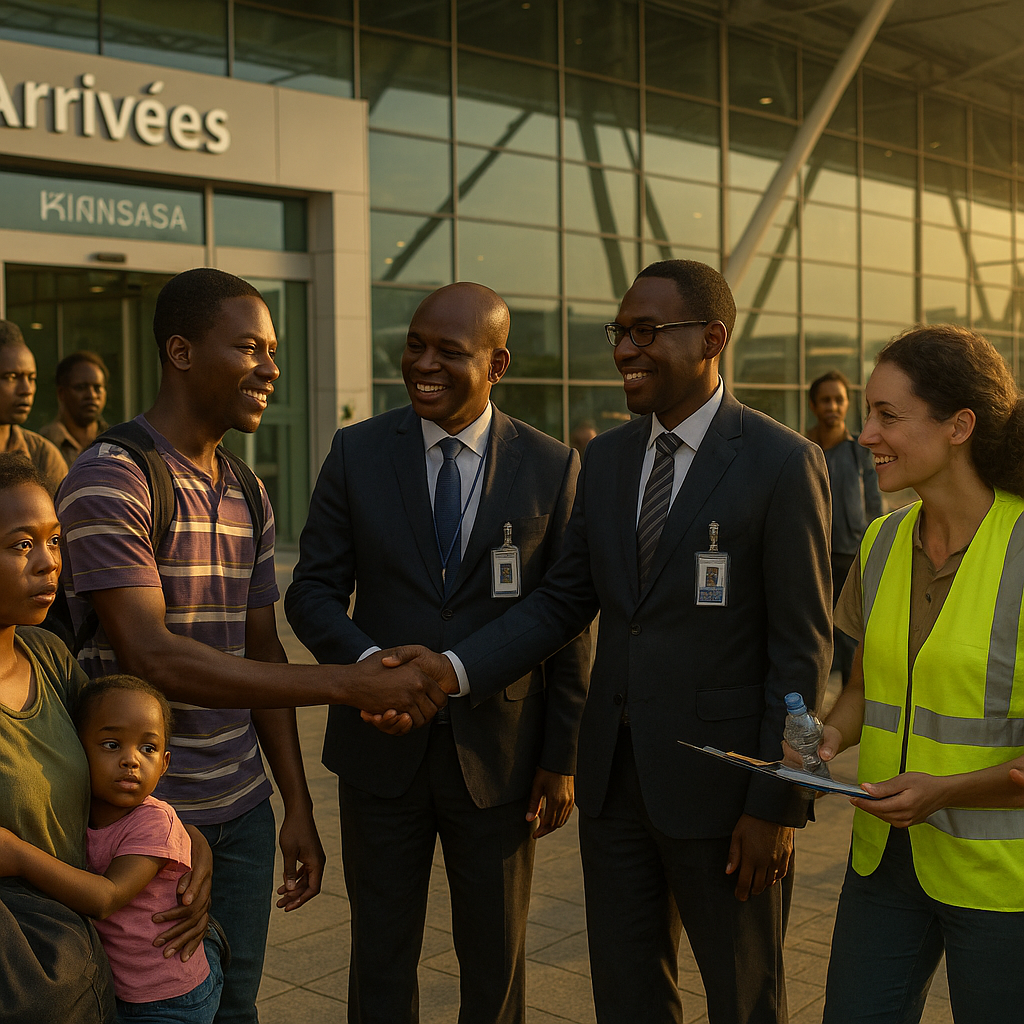 Accord migratoire historique : Kinshasa ouvre ses portes aux personnes expulsées par Washington